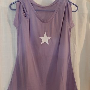 New with tags!! Cold shoulder top